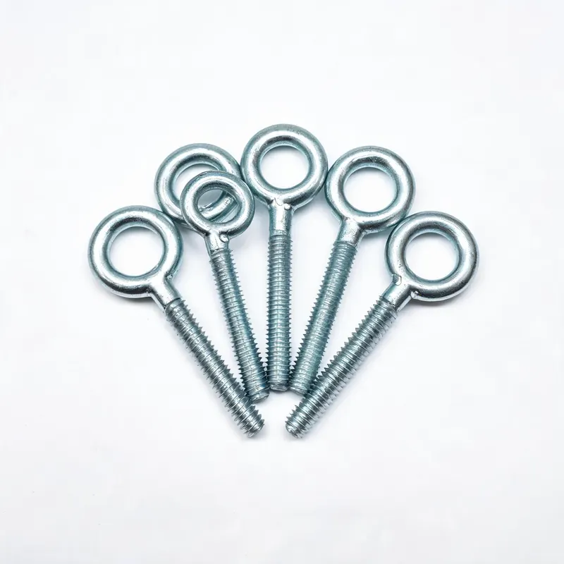 Industrial steel eye bolts with ring head